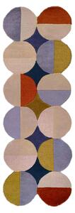 BEHÚŇ, 80/230 cm, modrá, hrdzavá Flair Rugs - Online Only bytové doplnky, Online Only
