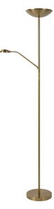 Lucide 19791/24/02 - LED Stmievateľná stojacia lampa ZENITH LED/20W + LED/4W/230V