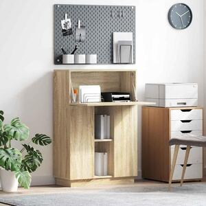Maison Exclusive – písací stôl, materiál: drevotrieska, povrchová úprava: Sonoma dub, rozmer: 71,5 x 31,5 x 106,5 cm