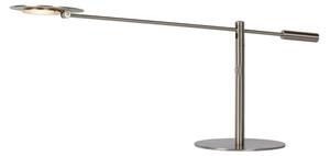 Lucide 19666/09/12 - LED Stmievateľná stolná lampa ANSELMO LED/9W/230V chróm