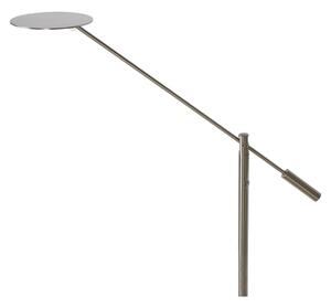 Lucide 19766/09/12 - LED Stmievateľná stojacia lampa ANSELMO LED/9W/230V chróm