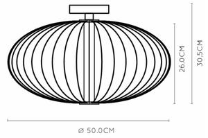 Lucide 20114/50/30 - LED Stmievateľné stropné svietidlo CARBONY LED/5W/230V