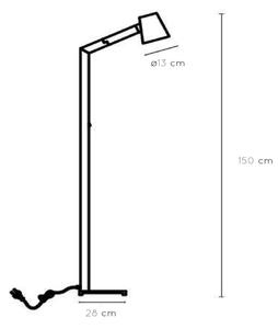 Lucide 20710/01/30 - Stojacia lampa MIZUKO 1xE14/40W/230V
