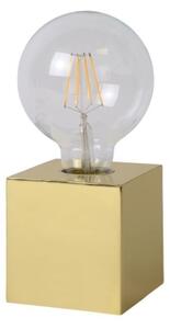 Lucide 20500/05/01 - LED stolná lampa CUBICO 1xE27/5W/230V mosadz