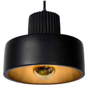 Lucide 20419/20/30 - Luster na lanku OPHELIA 1xE27/40W/230V pr. 20 cm čierna