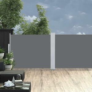 Maison Exclusive – Výsuvná boná markíza 140 x 1200 cm, antracitová