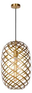 Lucide 21417/32/02 - Luster na lanku WOLFRAM 1xE27/60W/230V mosadz