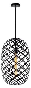 Lucide 21417/32/30 - Luster na lanku WOLFRAM 1xE27/60W/230V čierna