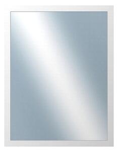 DANTIK - Zrkadlo v rámu, rozmer s rámom 70x90 cm z lišty 4020 biela (2765)