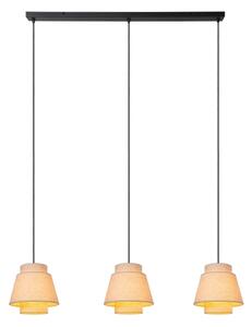 Lucide 21435/03/38 - Luster na lanku TRIBUTE 3xE27/40W/230V krémová