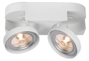 Lucide 22960/20/31 - LED Bodové svietidlo VERSUM AR111 LED/2x10W/230V biela