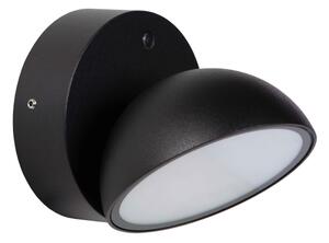 Lucide 22865/12/30 - LED Vonkajšie nástenné svietidlo FINN LED/12W/230V IP54 čierna