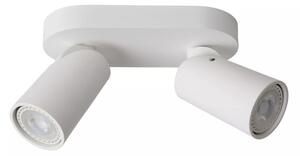 Lucide 23954/11/31 - LED Bodové svietidlo XYRUS 2xGU10/5W/230V biela