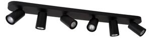 Lucide 23954/31/30 - LED Bodové svietidlo XYRUS 6xGU10/5W/230V čierna