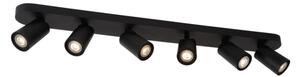 Lucide 23954/31/30 - LED Bodové svietidlo XYRUS 6xGU10/5W/230V čierna