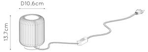 Lucide 26500/05/02 - LED Stolná lampa TURBIN LED/5W/230V