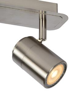 Lucide 26957/15/12 - LED Bodové svietidlo LENNERT 3xGU10/5W/230V matný chróm