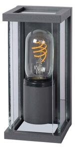Lucide 27885/01/30 - Vonkajšie nástenné svietidlo CLAIRE 1xE27/15W/230V IP54 čierna