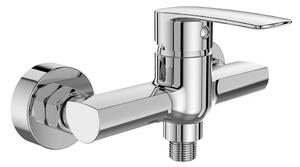 Mereo, Mereo Sprchová nástenná batéria, Pego, 150 mm, bez príslušenstva, chróm, MER-CB60103P