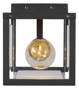Lucide 27885/01/30 - Vonkajšie nástenné svietidlo CLAIRE 1xE27/15W/230V IP54 čierna