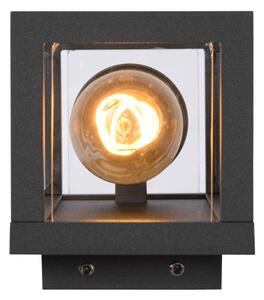 Lucide 27885/01/30 - Vonkajšie nástenné svietidlo CLAIRE 1xE27/15W/230V IP54 čierna