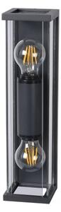 Lucide 27885/02/30 - Vonkajšie nástenné svietidlo CLAIRE 2xE27/15W/230V IP54