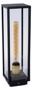 Lucide 27805/50/30 - Vonkajšia lampa LAURENS 1xE27/15W/230V IP54 50 cm čierna