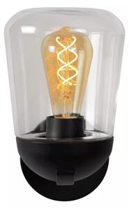 Lucide 27837/01/30 - Vonkajšia nástenná lampa TULSA 1xE27/40W/230V IP44 čierna