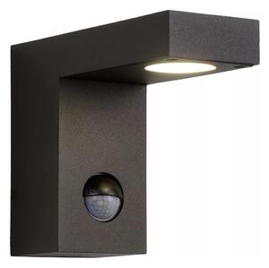 Lucide 28850/24/30 - LED Vonkajšie svietidlo so senzorom TEXAS LED/7W/230V IP54