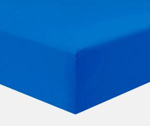 Posteľná plachta jersey modrá TiaHome - 60x120cm
