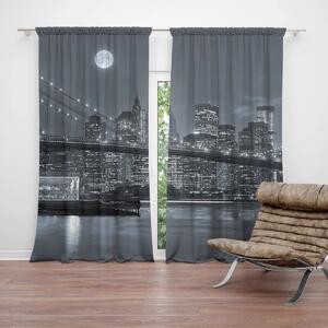 Sablio Záves Nočný New York 2: 2 ks 140x250 cm