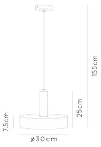Lucide 30472/30/02 - Luster na lanku GIADA 1xE27/60W/230V