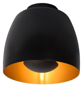 Lucide 30188/01/30 - Stropné svietidlo NOLAN 1xE27/60W/230V pr. 24 cm čierna