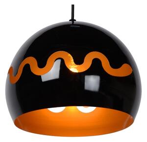 Lucide 30484/28/30 - Luster na lanku CORENTIN 1xE27/60W/230V čierna