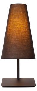 Lucide 30295/01/30 - Stmievateľná stolná lampa GREGORY 1xE27/60W/230V USB čierna