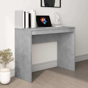 Maison Exclusive - písací stôl betónovo sivý 90x40x72 cm drevený materiál