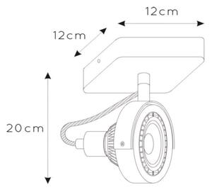 Lucide 31931/12/31 - LED Stmievateľné bodové svietidlo TALA 1xGU10/12W/230V biela