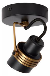 Lucide 34944/01/30 - Bodové svietidlo TUNDRAN 1xGU10/5W/230V čierna
