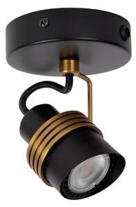 Lucide 34944/01/30 - Bodové svietidlo TUNDRAN 1xGU10/5W/230V čierna
