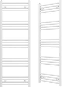 Granitan | Kúpeľňový radiátor Breno - 50x140 cm - biely - moderný dizajn - ohrievač uterákov