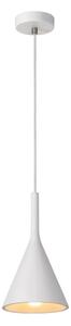Lucide 35406/16/31 - Závesné svietidlo GIPSY 1xE27/40W/230V biele