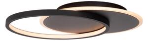 Lucide 44112/24/30 - LED Stmievateľné stropné svietidlo AXELLE LED/24W/230V čierna