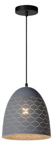 Lucide 43408/24/36 - Luster na lanku GALLA 1xE27/60W/230V šedá