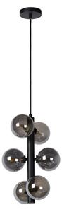 Lucide 45474/06/30 - Luster na lanku TYCHO 6xG9/28W/230V čierna
