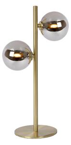 Lucide 45574/02/02 - Stolná lampa TYCHO 2xG9/28W/230V zlatá