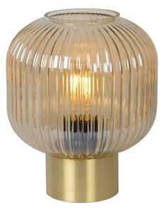 Lucide 45586/20/62 - Stolná lampa MALOTO 1xE27/40W/230V béžová/zlatá
