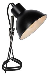 Lucide 45987/01/30 - Lampa s klipom MOYS 1xE27/40W/230V čierna