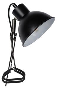 Lucide 45987/01/30 - Lampa s klipom MOYS 1xE27/40W/230V čierna