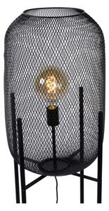 Lucide 45785/01/30 - Stojacia lampa MESH 1xE27/40W/230V čierna