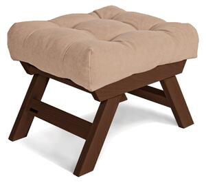 MarLiving Taburet BREEZIO 03 55 cm z masivu/béžový